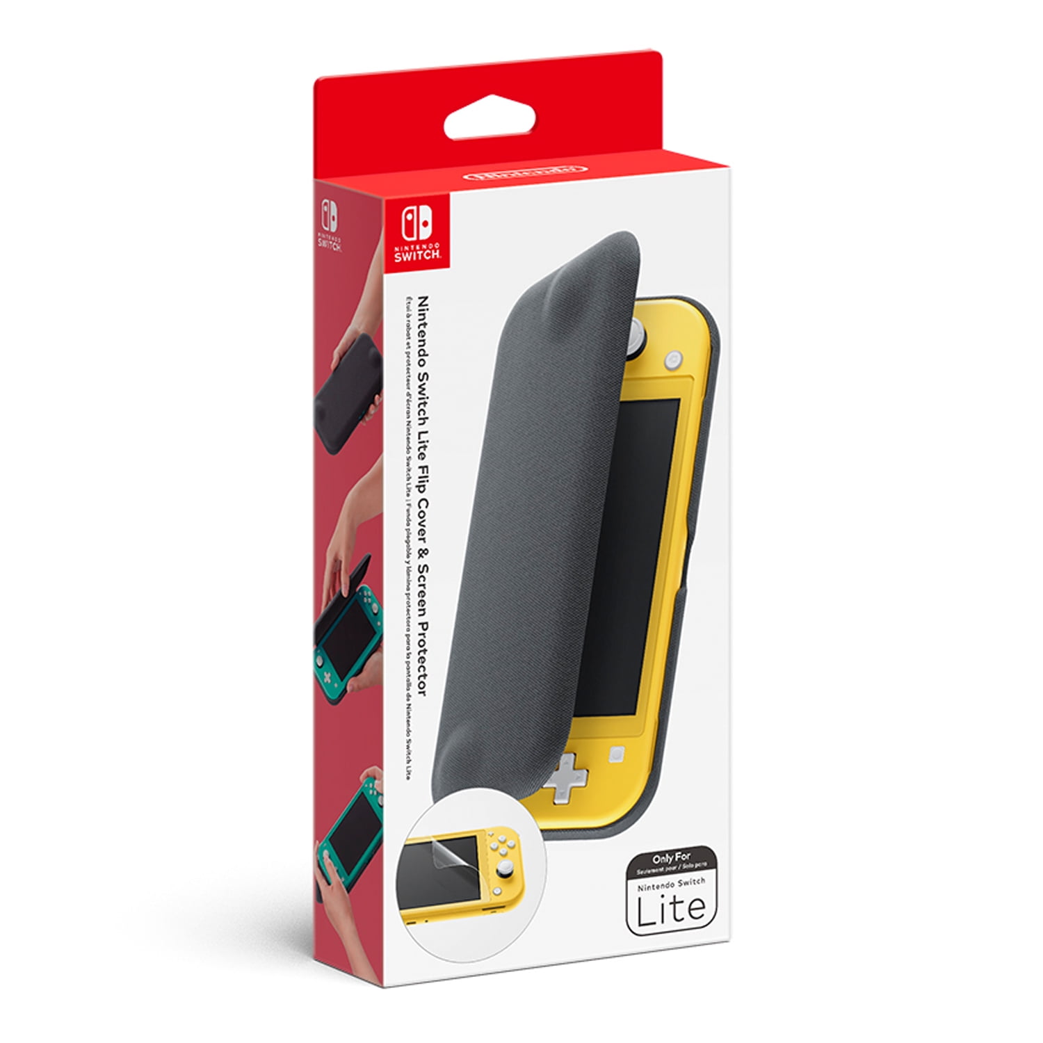 Nintendo Switch Lite Flip Cover & Screen Protector (Nintendo Switch)