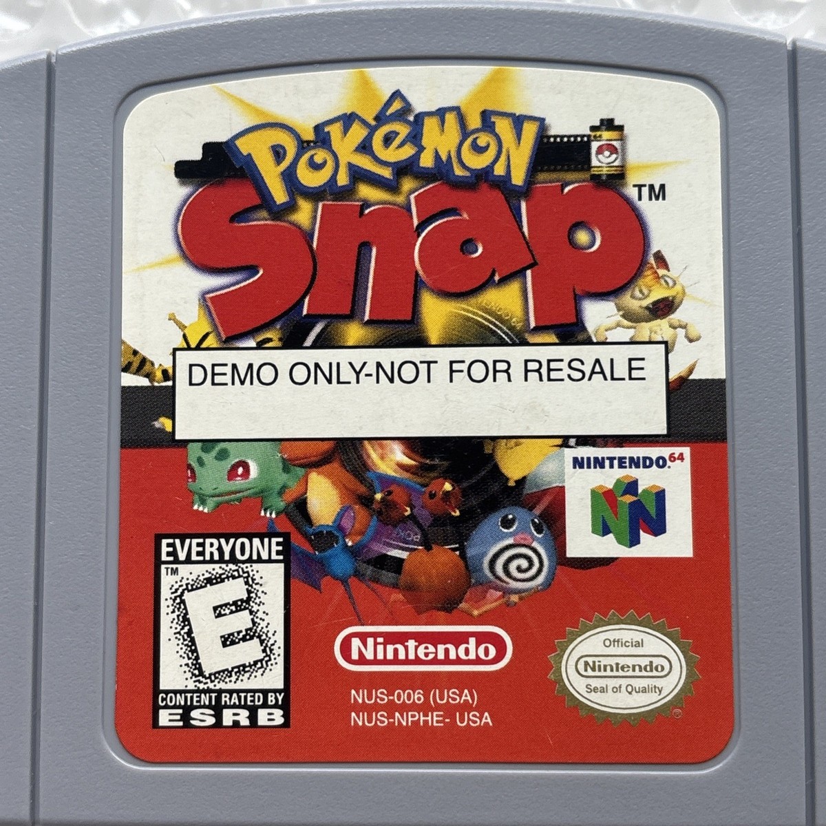 Pokemon Snap Not For Resale (N64)