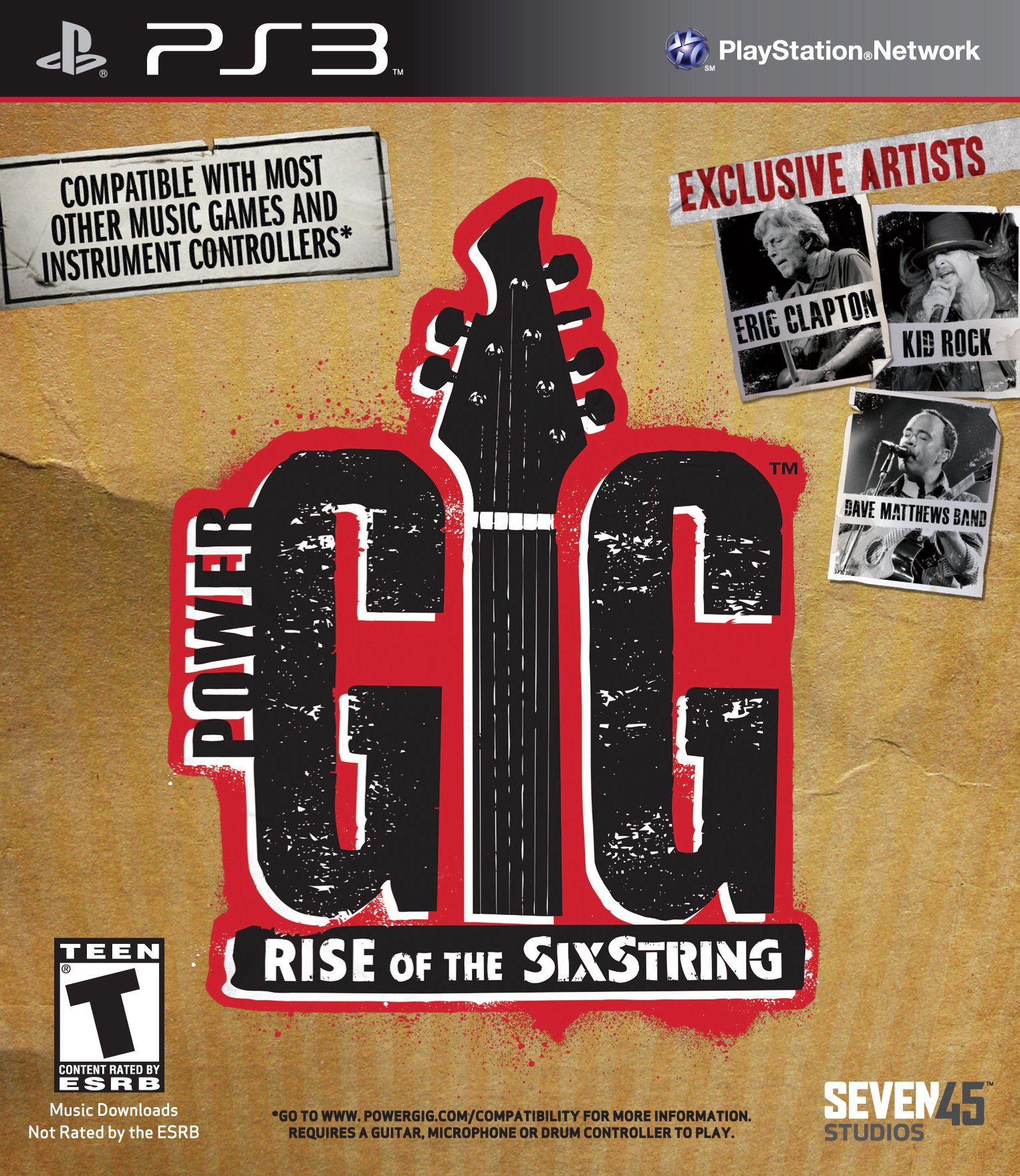 Power Gig: Rise of the SixString [Band Bundle] (PlayStation 3)