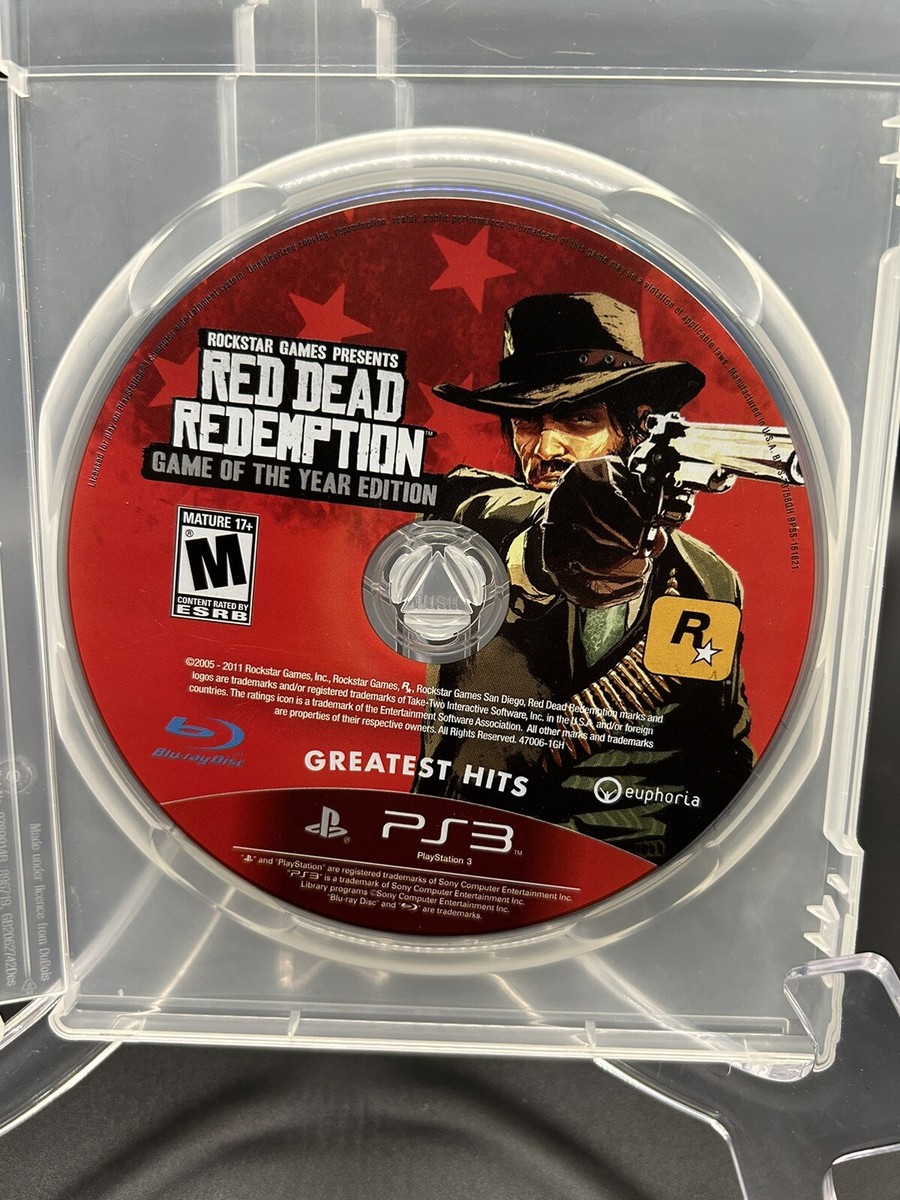 Red Dead Redemption [Game Of The Year Black Label] (PlayStation 3)