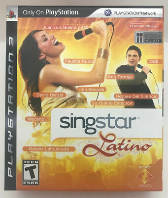 SingStar Latino [Microphone Bundle] (PlayStation 3)