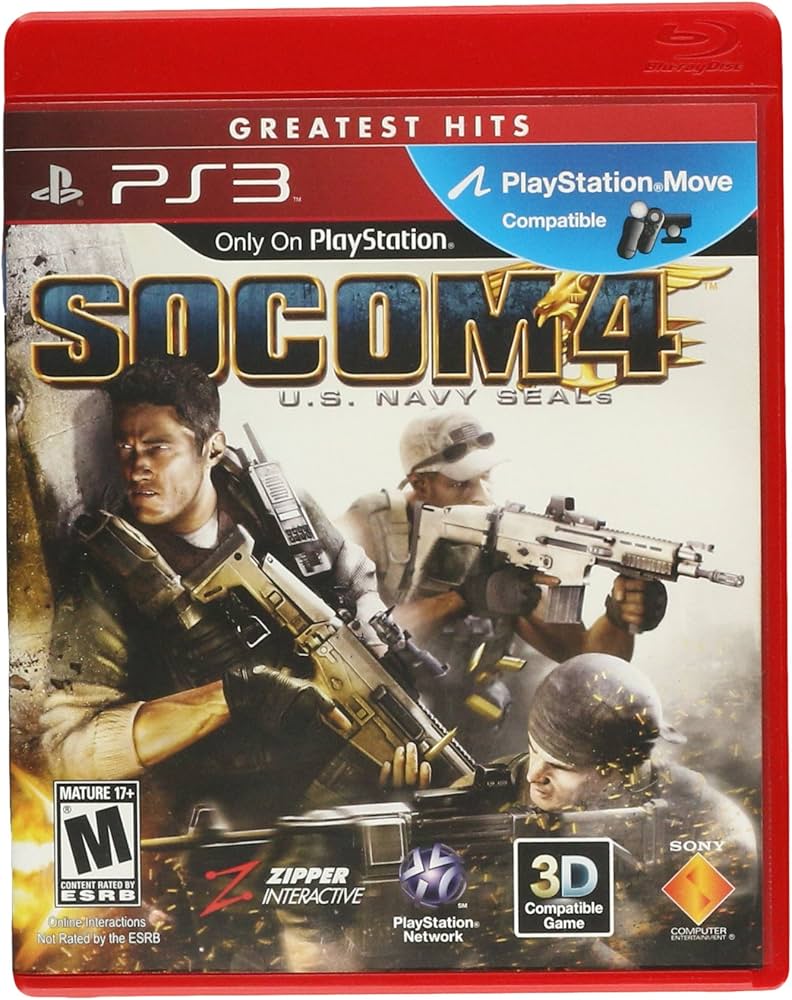 SOCOM 4: US Navy SEALs [Greatest Hits] (PlayStation 3)