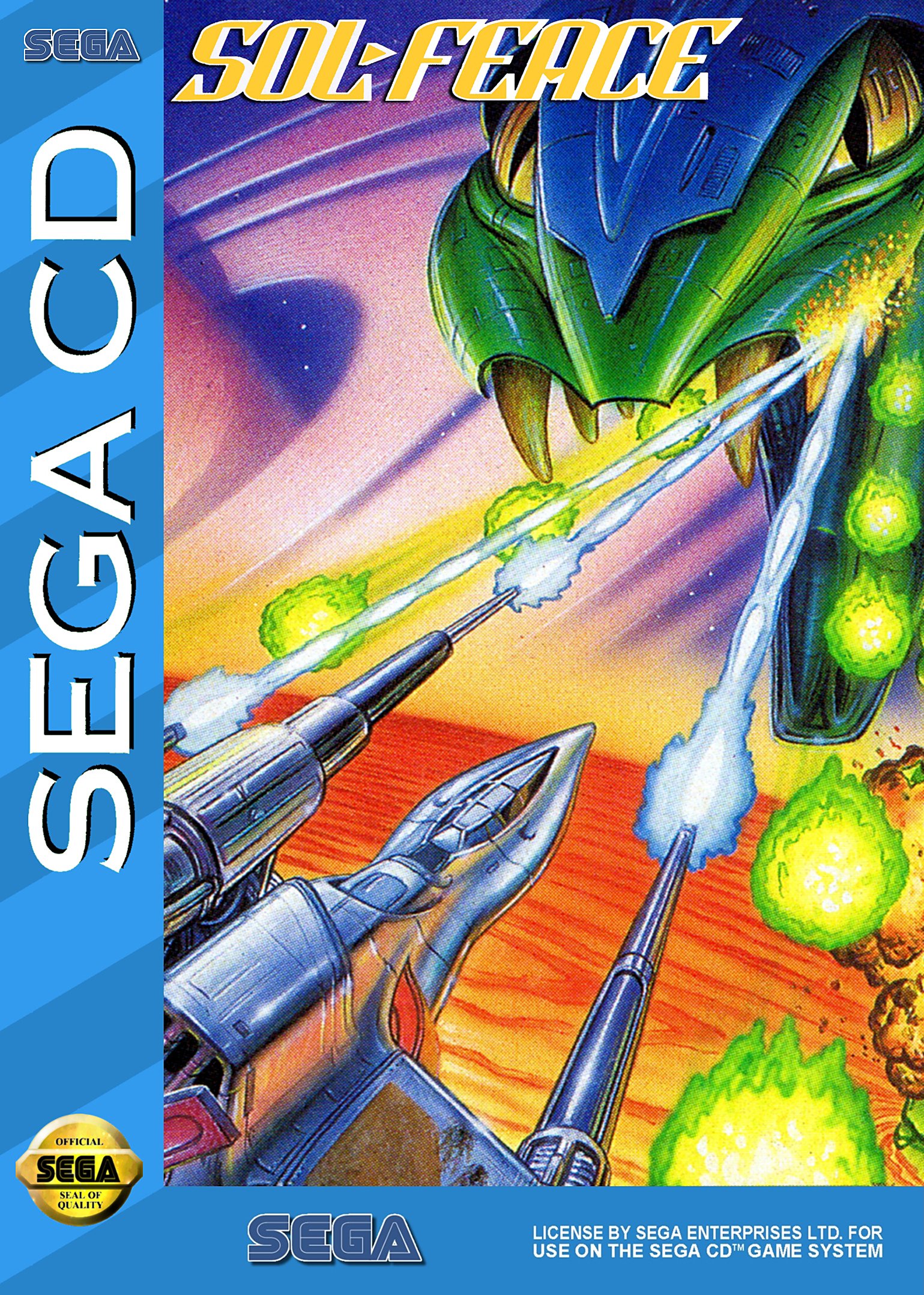 Sol-Feace (JP Sega CD)