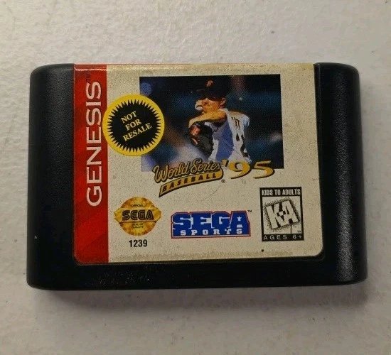 World Series Baseball 95 Not for Resale (Sega Genesis)