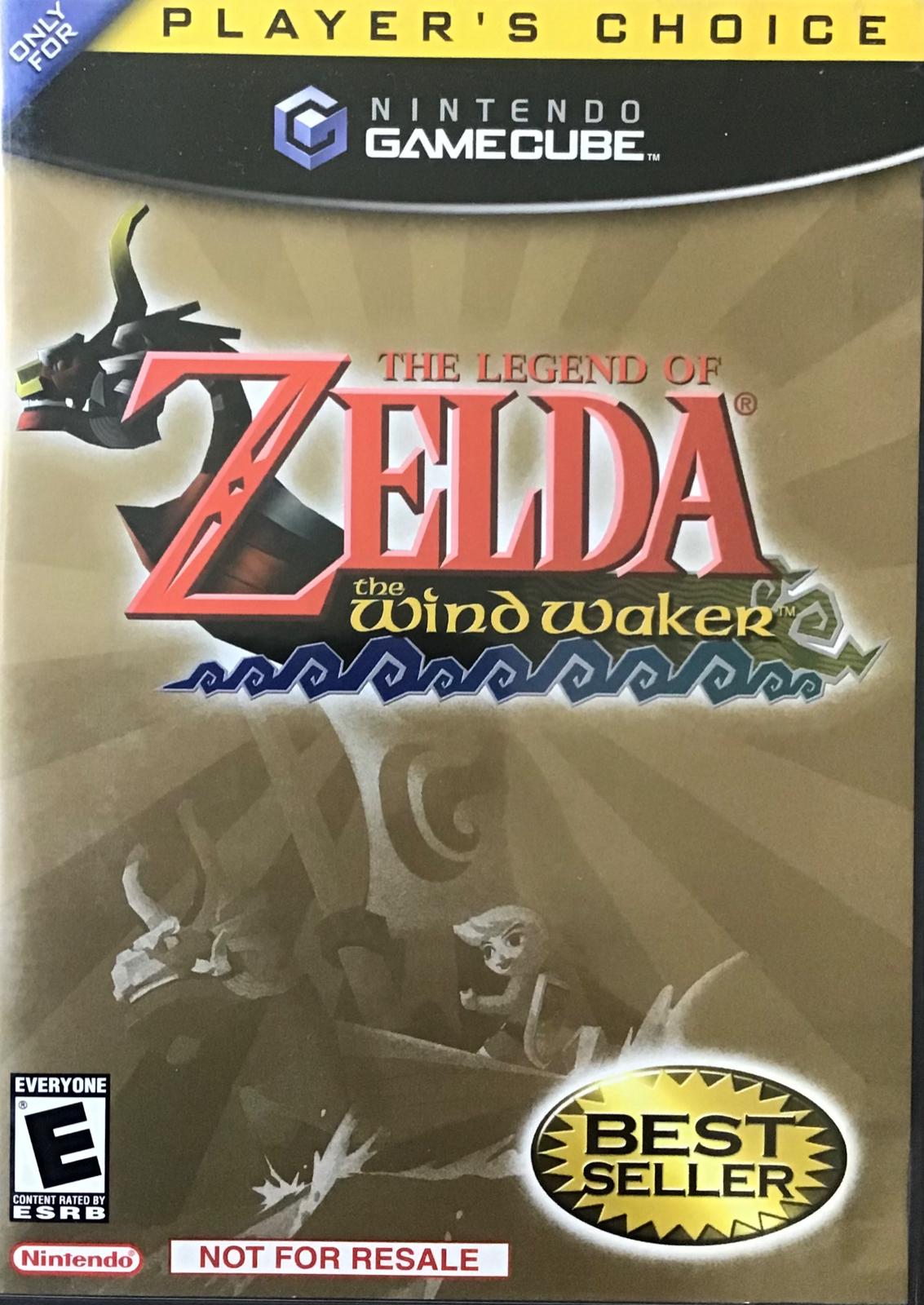 Zelda Wind Waker Not for Resale (GameCube)