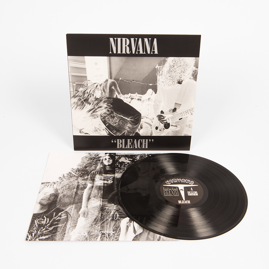Nirvana Bleach LP Sub Pop SP34 Black Vinyl