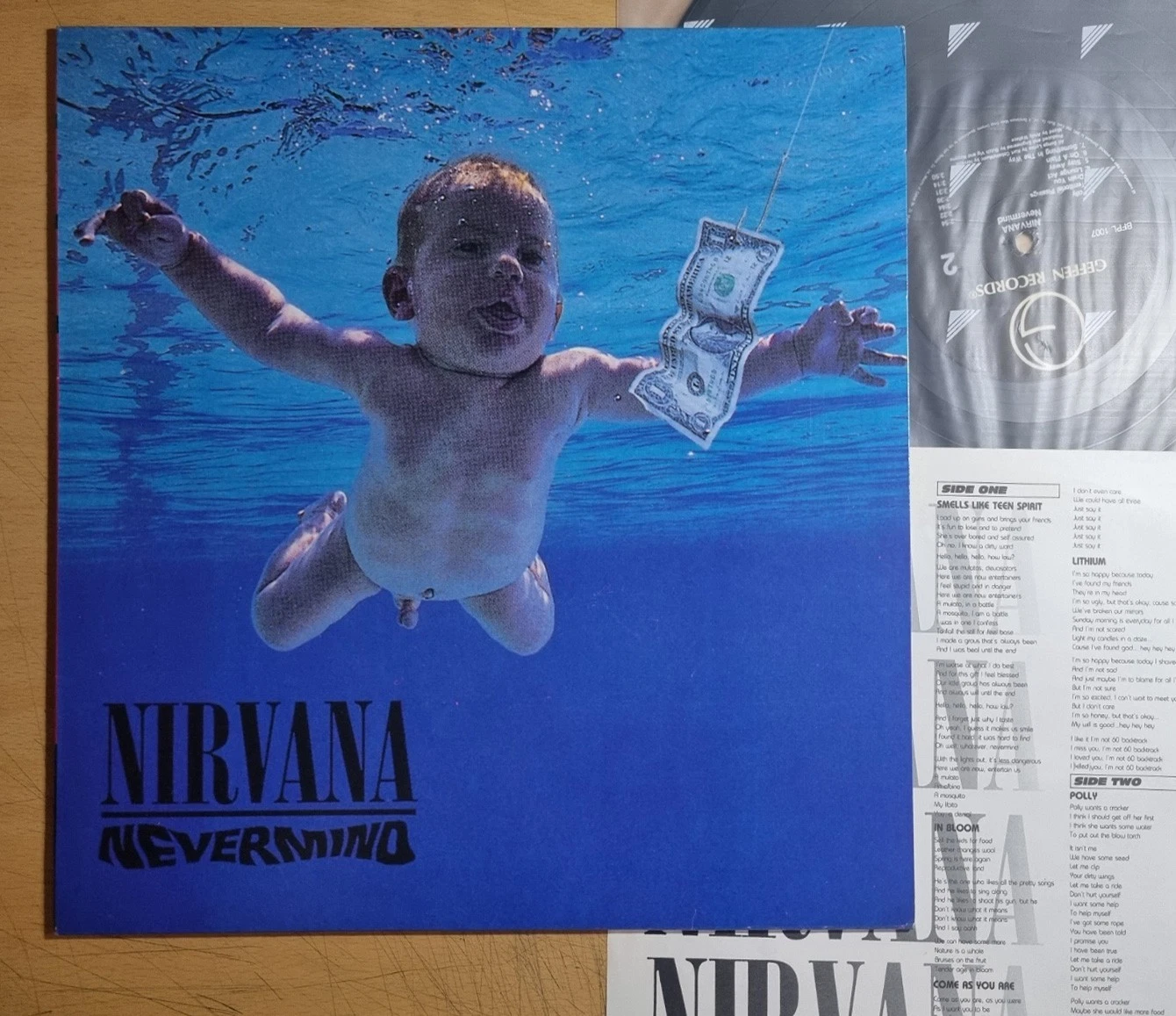 Nirvana Nevermind Korea LP Vinyl