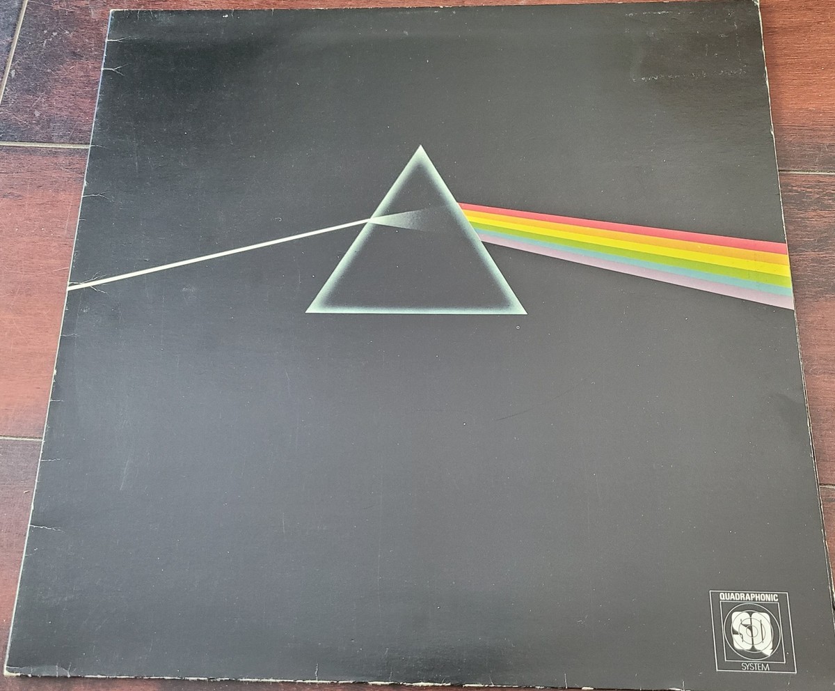 Pink Floyd - The Dark Side Of The Moon Quadraphonic UK Harvest Q4SHVL 804