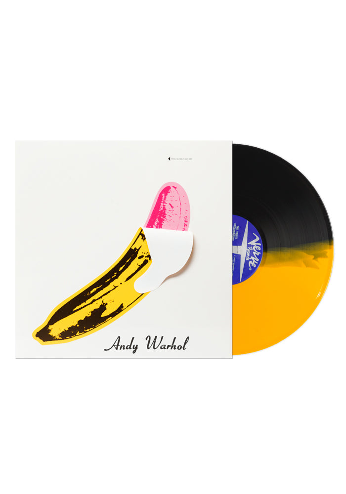 The Velvet Underground & Nico LP Newbury Comics Yellow And Black Split Vinyl