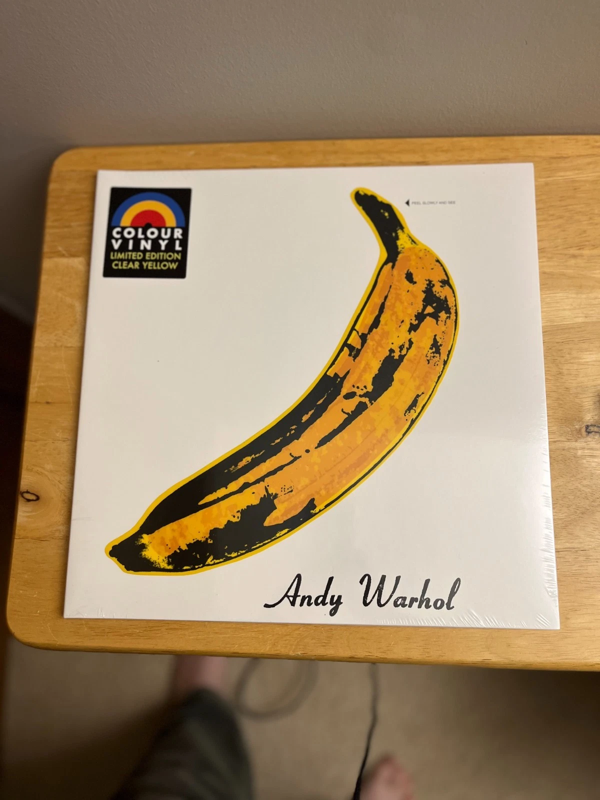 The Velvet Underground & Nico LP Yellow Vinyl Verve 371 710-8 Reissue