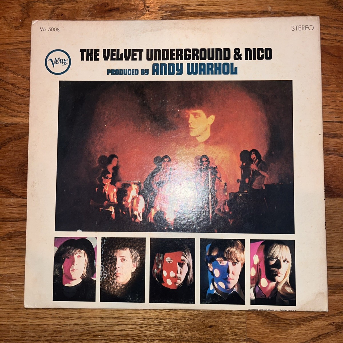 The Velvet Underground & Nico Verve V6-5008 Stereo Reissue