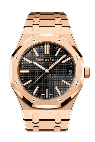 Audemars Piguet Royal Oak 50th Full Rose Gold 41mm Black