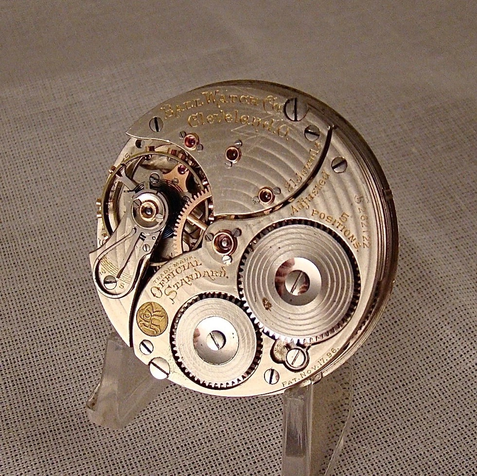 Ball Official RR Standard Open-Face Pocket Watch Waltham Movement