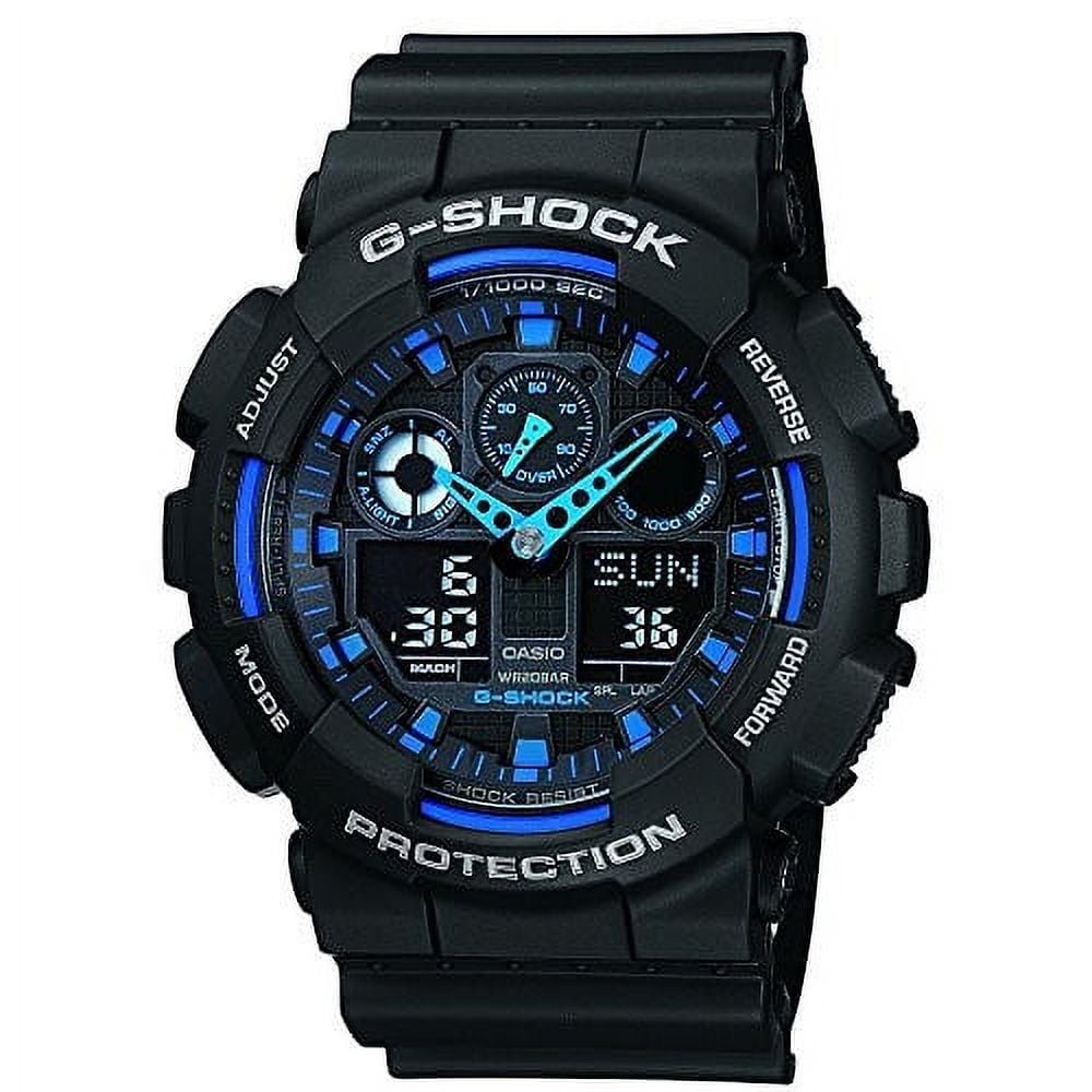 Casio G-SHOCK GA-100 Black x Blue