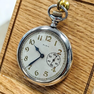 Elgin 12s Hunter Case Pocket Watch (Grade Uncertain)