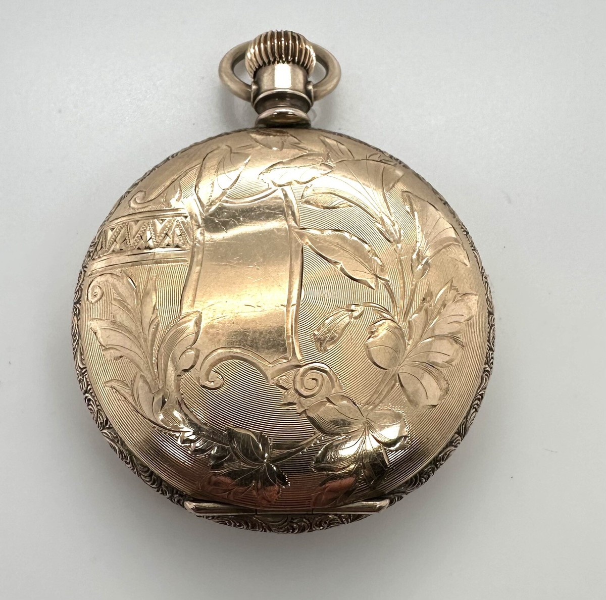 Elgin Hunter Case Pocket Watch Gold-Filled