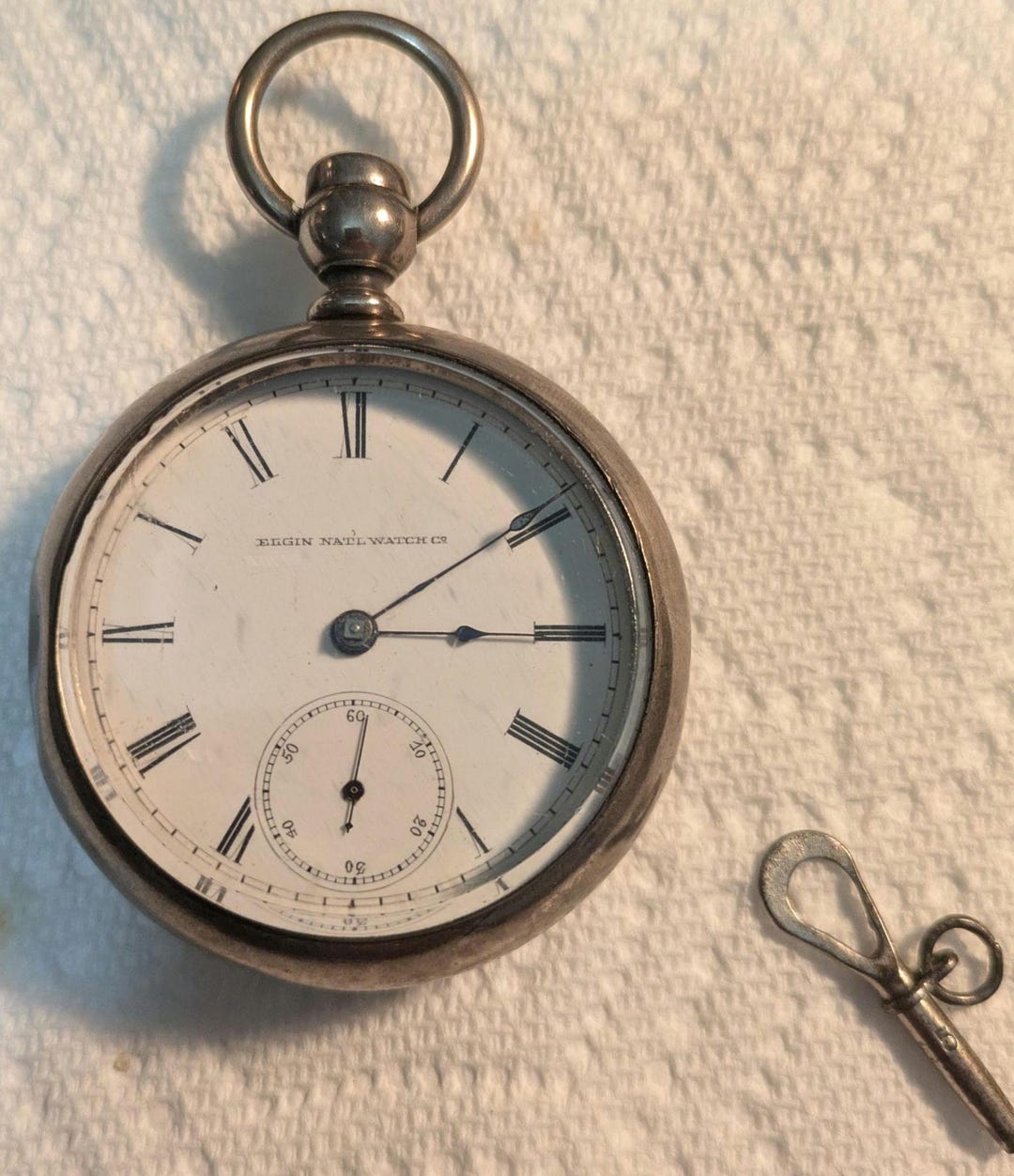 Elgin National Watch Co. Key-Wind Key-Set 18s Pocket Watch