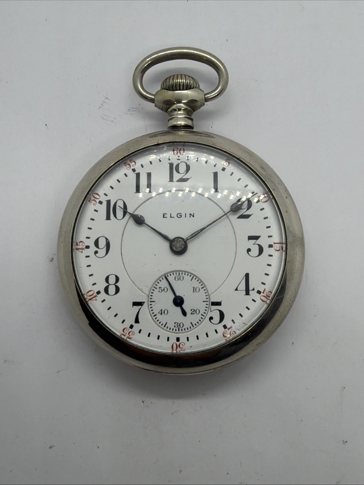 Elgin Veritas Grade 239 23 Jewel 18s Pocket Watch