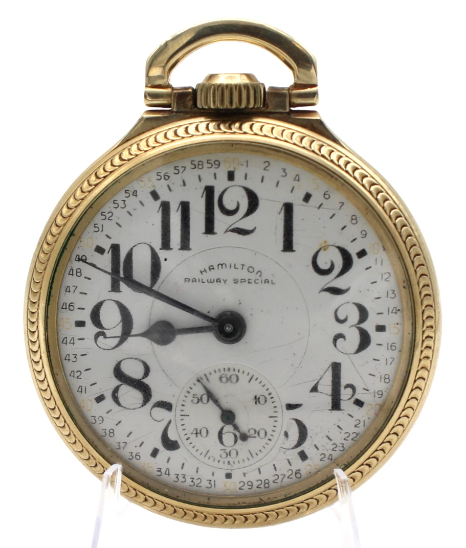 Hamilton 992B Railway Special 16s 21 Jewel Pocket Watch