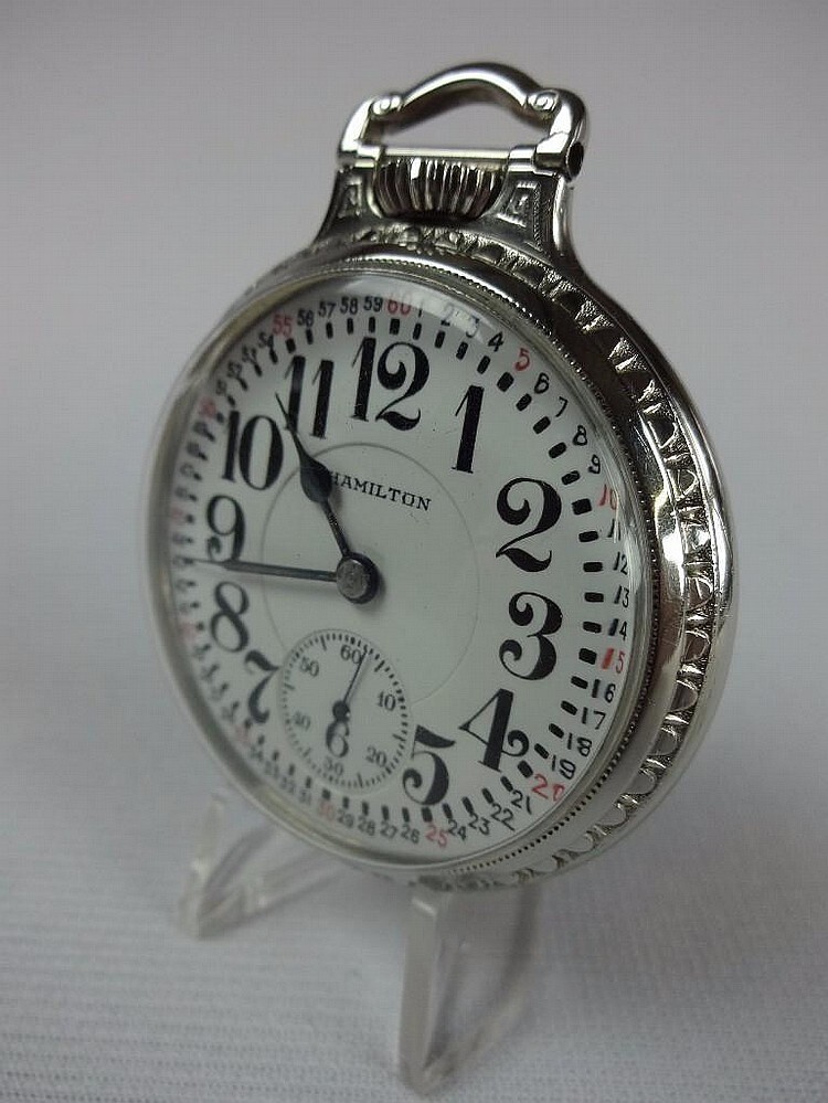 Hamilton 992E 16s Railroad Pocket Watch