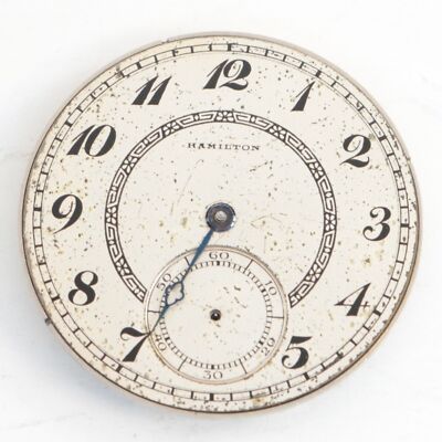 Hamilton Grade 912 12s 17-Jewel Pocket Watch Movement