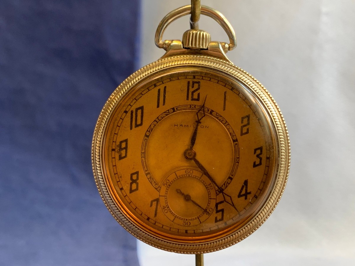 Hamilton Grade 974 16s 17J Pocket Watch
