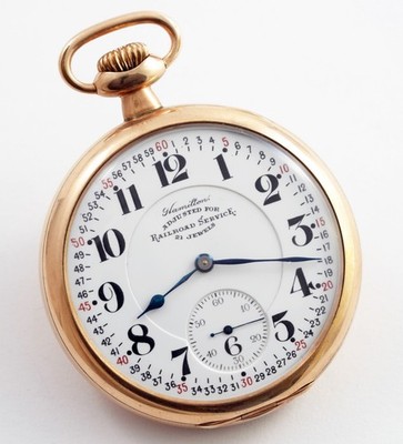 Hamilton Grade 992 16s 21-Jewel Railroad Pocket Watch