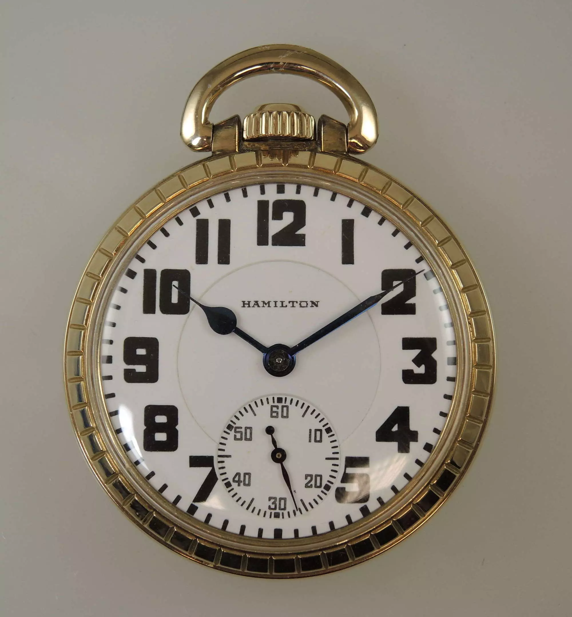Hamilton Grade 992 16s 21J Open Face Pocket Watch