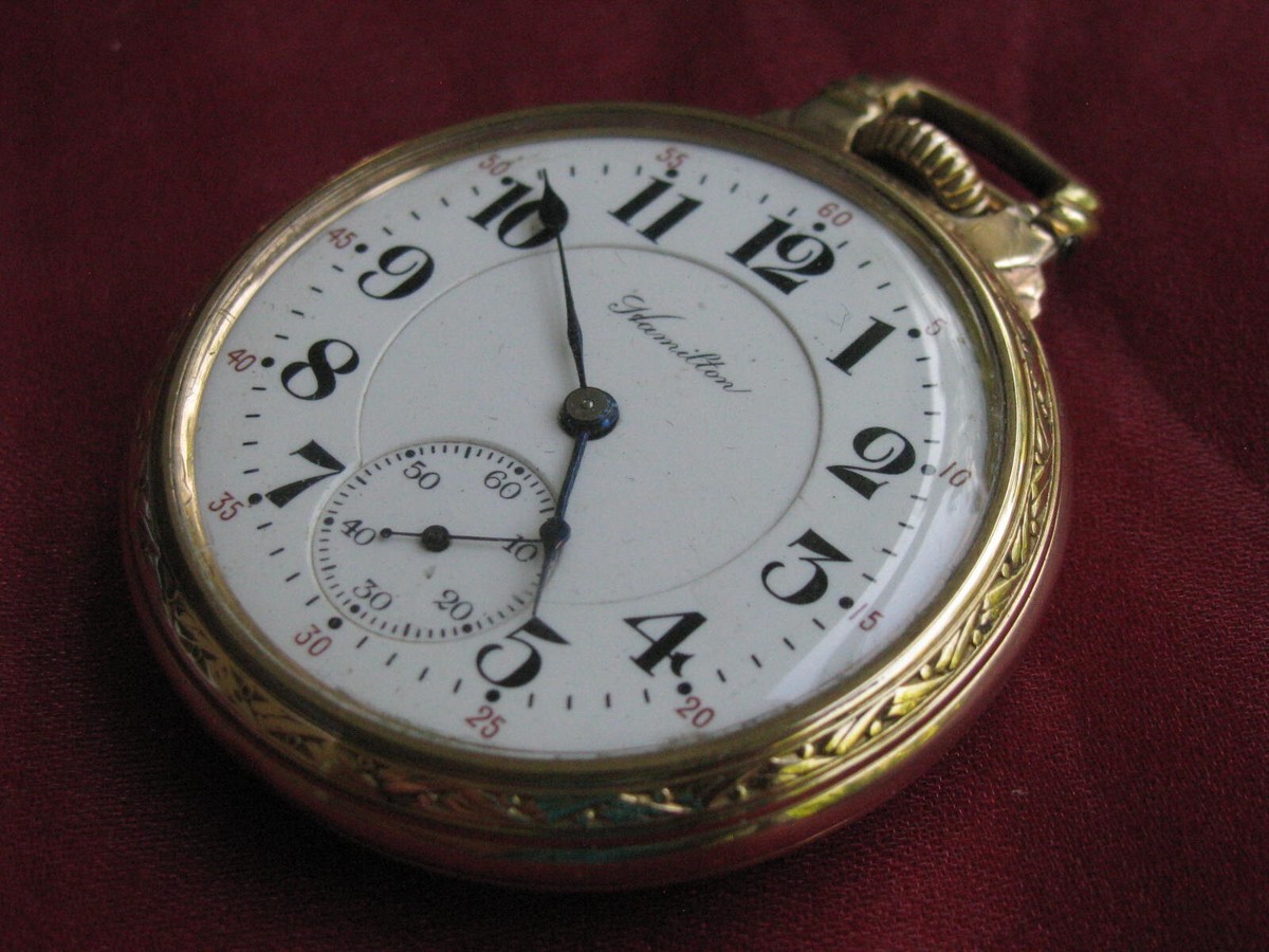 Hamilton Grade 992 21J 16s Railroad Pocket Watch