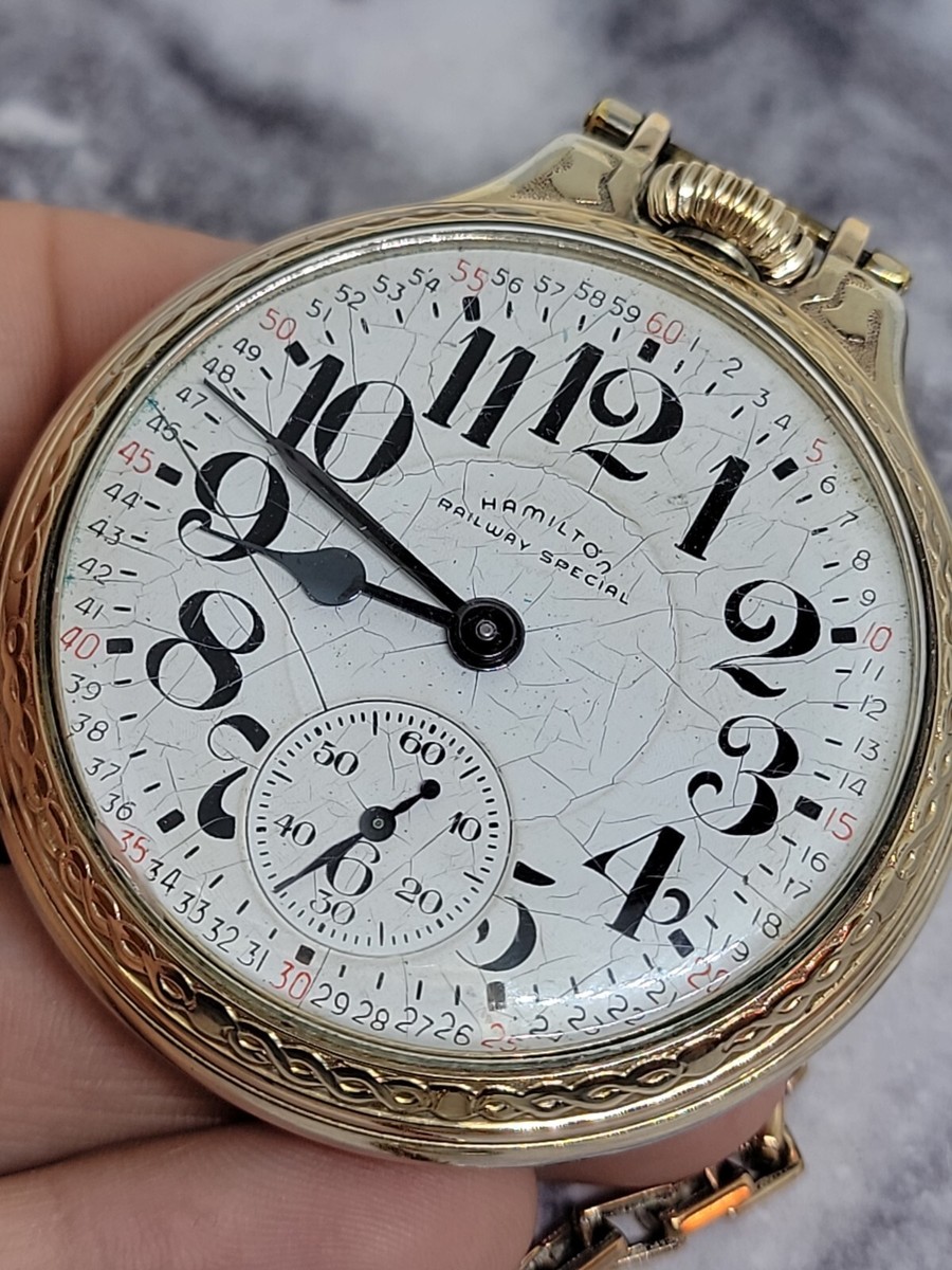 Hamilton Grade 992B 16s 21J Pocket Watch
