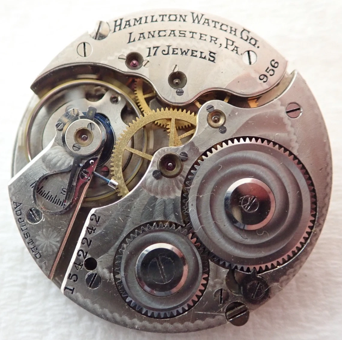 Hamilton Open Face Pocket Watch
