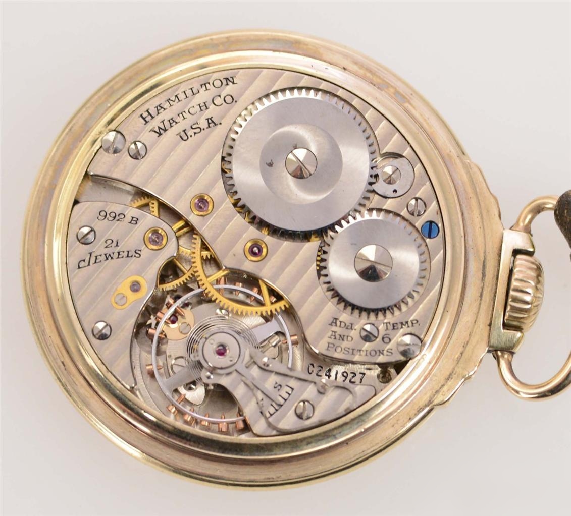 Hamilton Railroad Grade Pocket Watch Movement