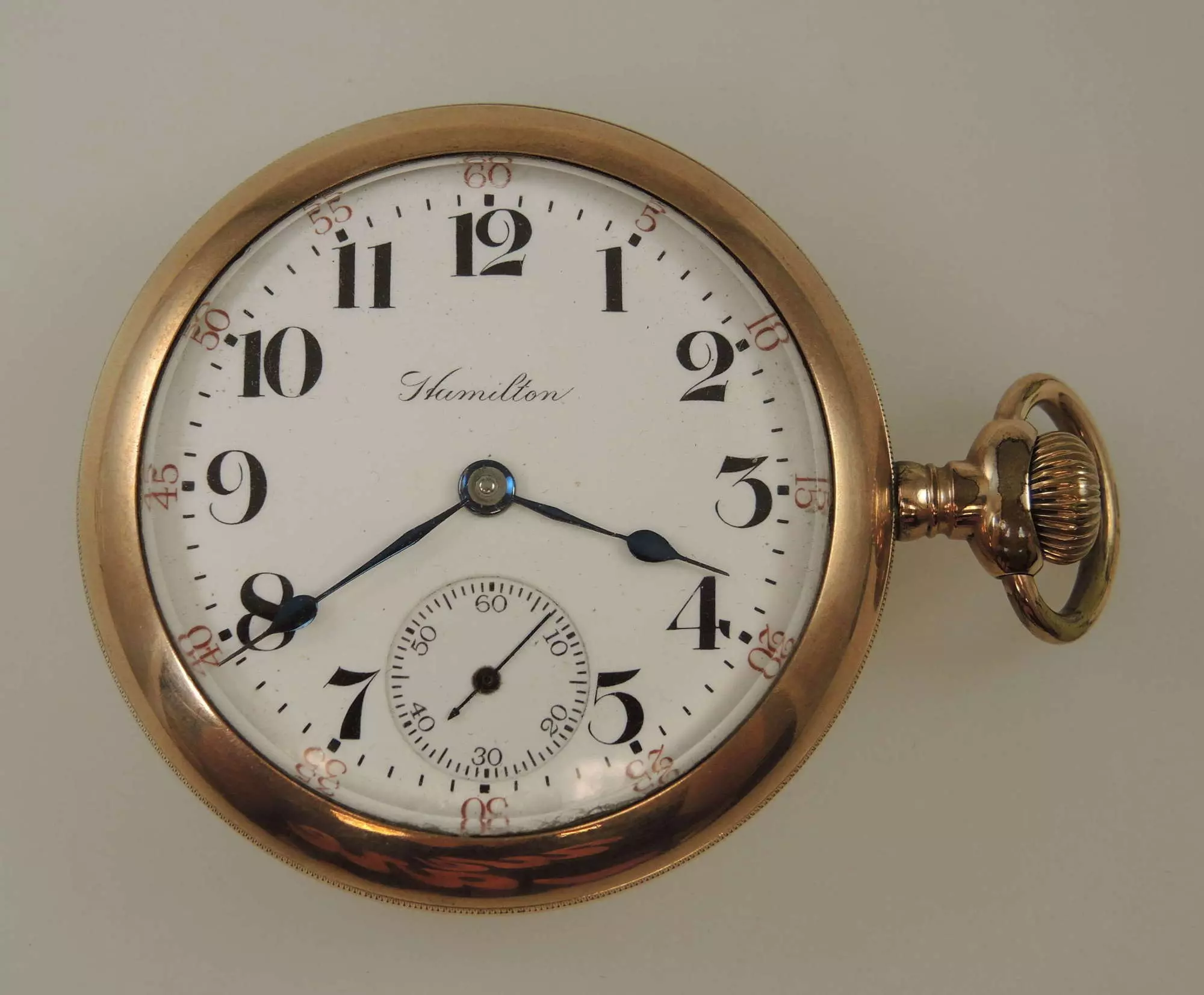 Hamilton Watch Co. Hunter Case Pocket Watch