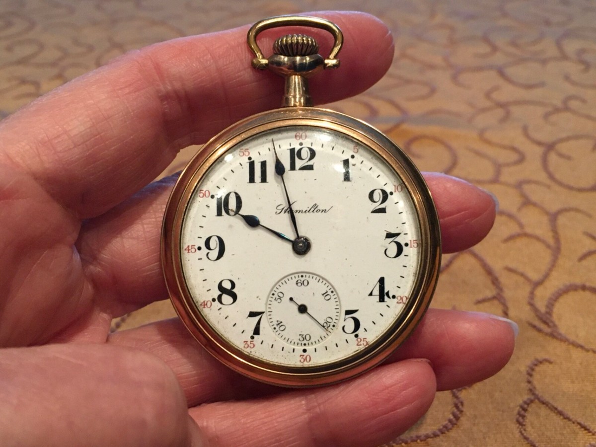 Hamilton Watch Co. Pocket Watch Movement