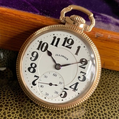 Illinois Bunn Special 16s 21 Jewel Pocket Watch