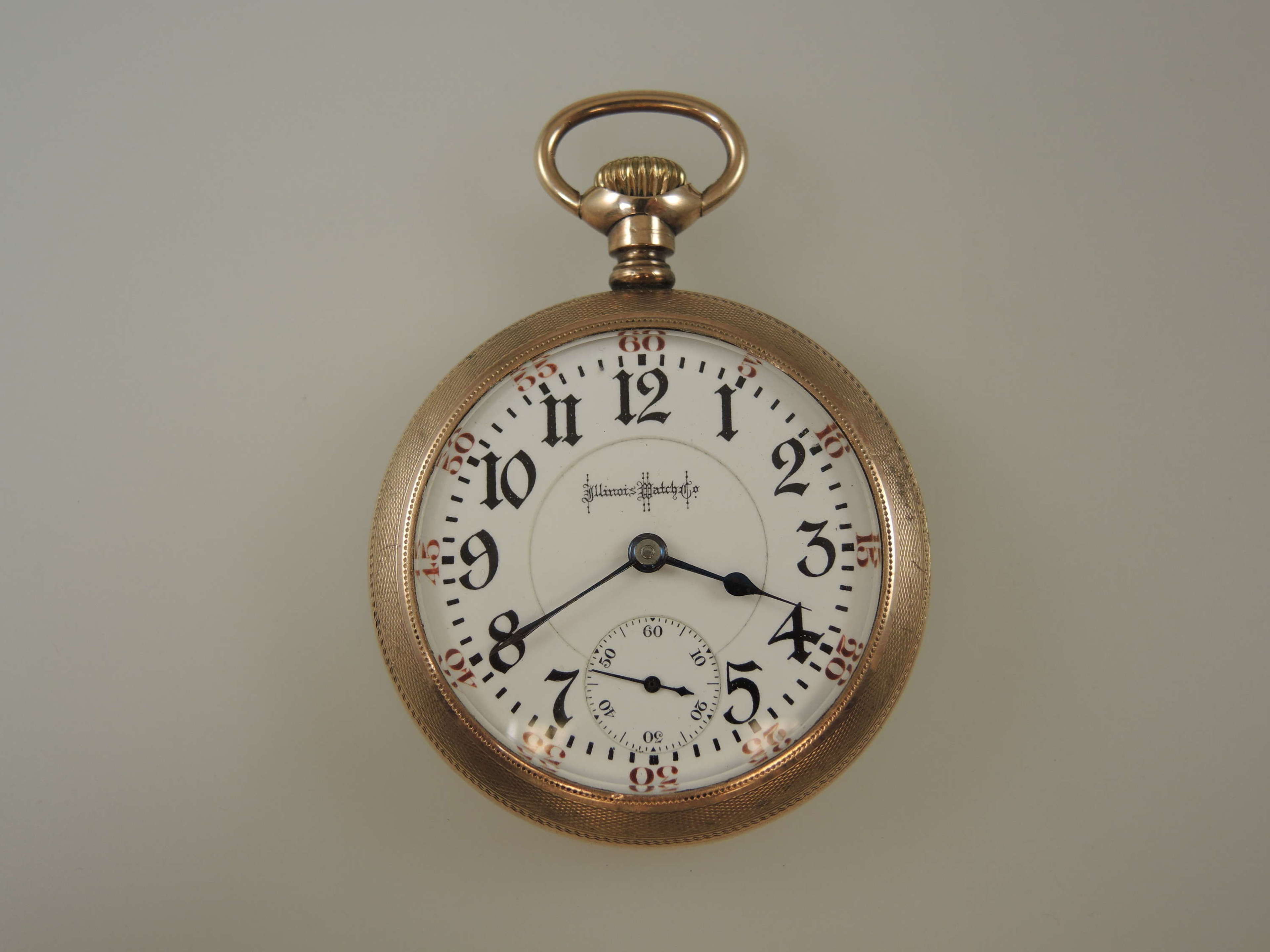 Illinois Watch Co. Bunn Grade Pocket Watch