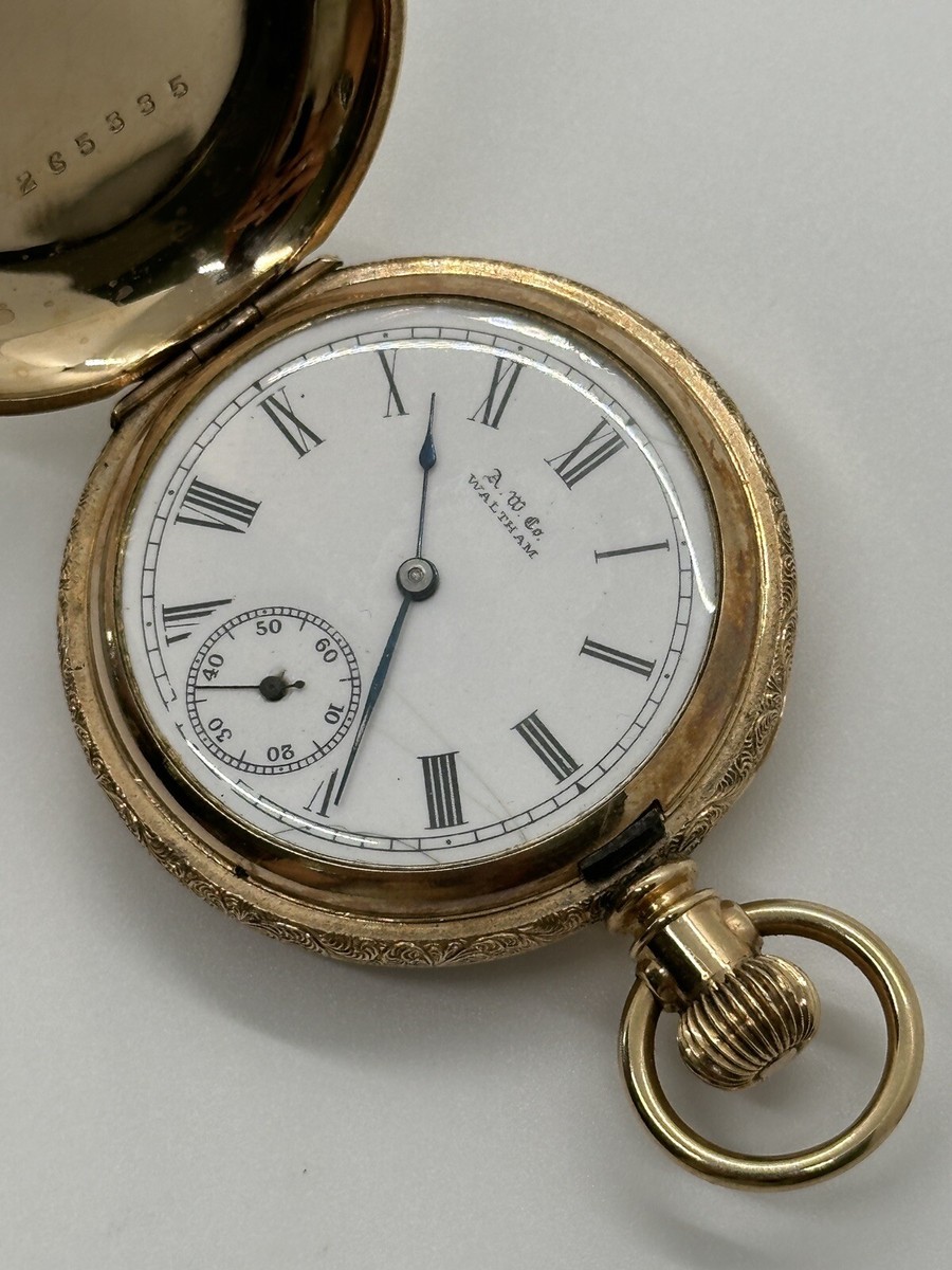 Lot Of 3 Antique Gold-Filled Hunter Case Pocket Watches