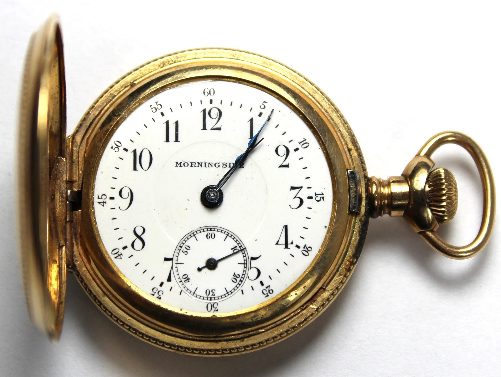 Morningside Gold Filled Hunter Case Pocket Watch 6s