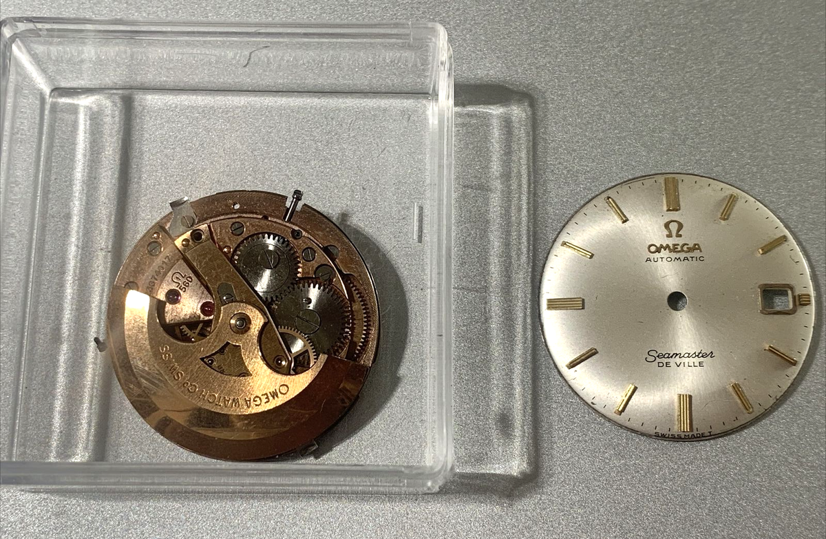 Omega Seamaster Automatic Movement and Dial