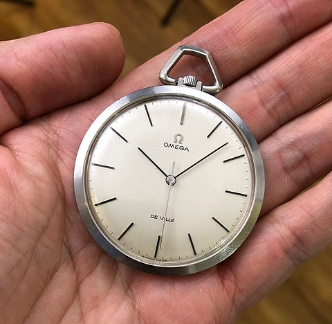 Omega De Ville Cal. 601 Manual Wind Pocket Watch