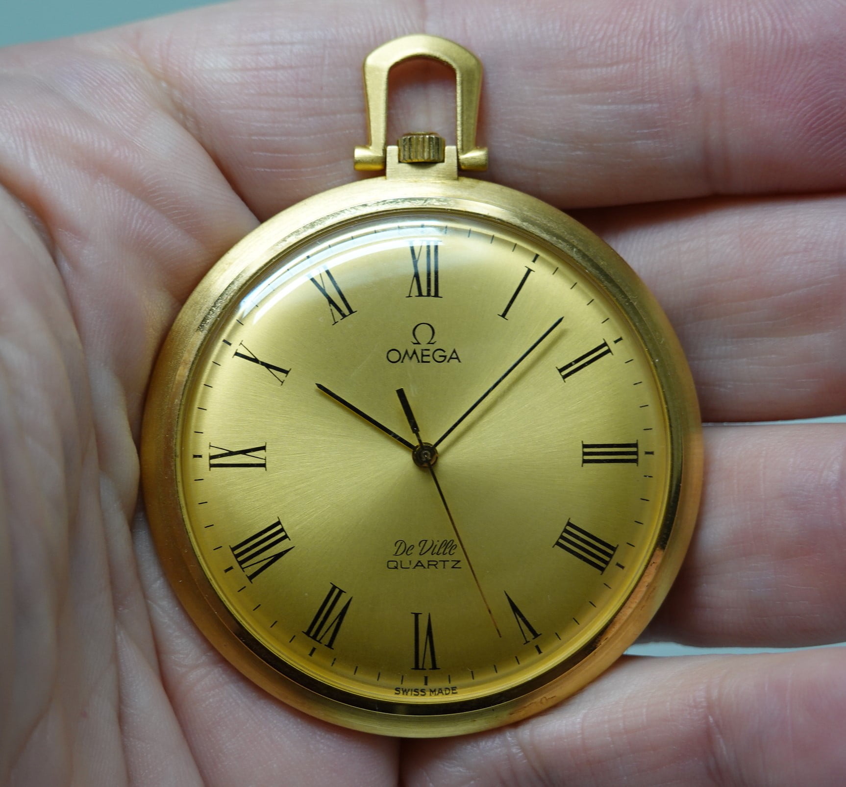 Omega De Ville Quartz Pocket Watch Calibre 1342
