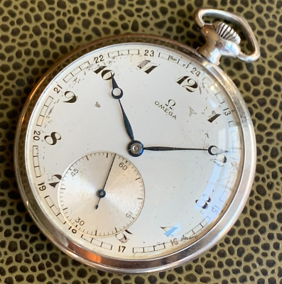Omega Pocket Watch Movement 15 Jewels