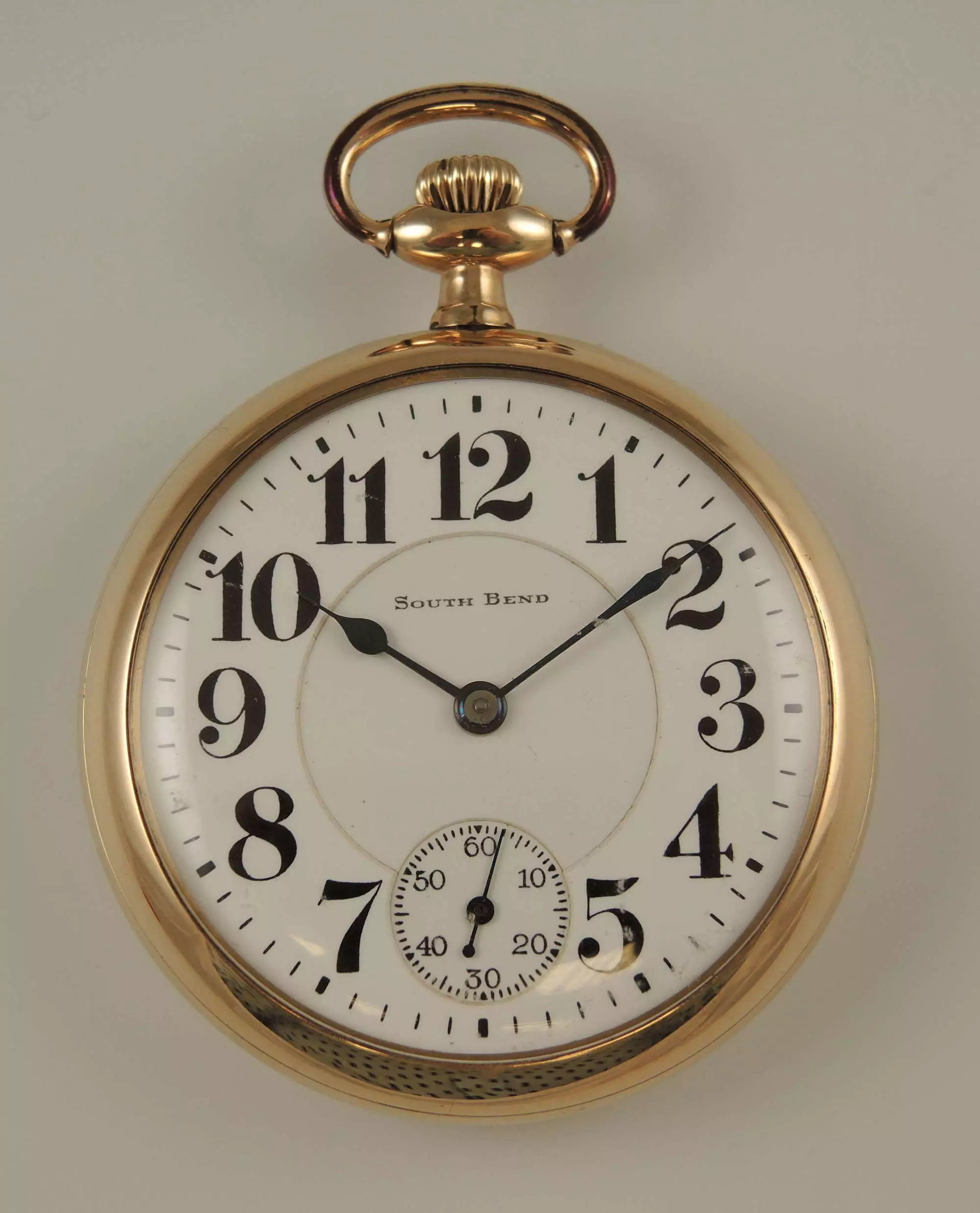 South Bend 16s Pocket Watch Open Face