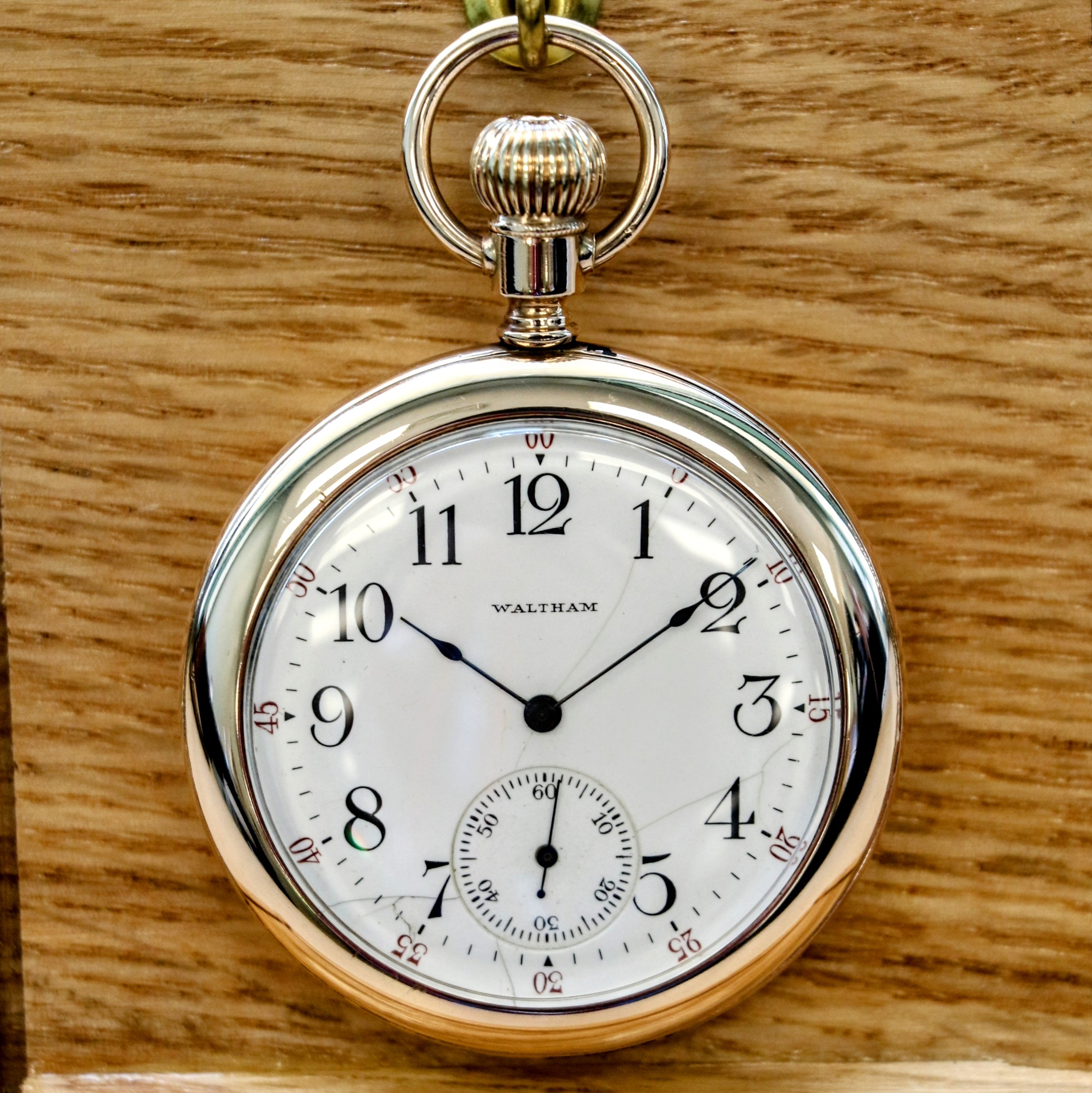 Waltham 12s Open Face Pocket Watch