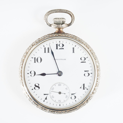 Waltham Model 1908 16s Open Face Pocket Watch