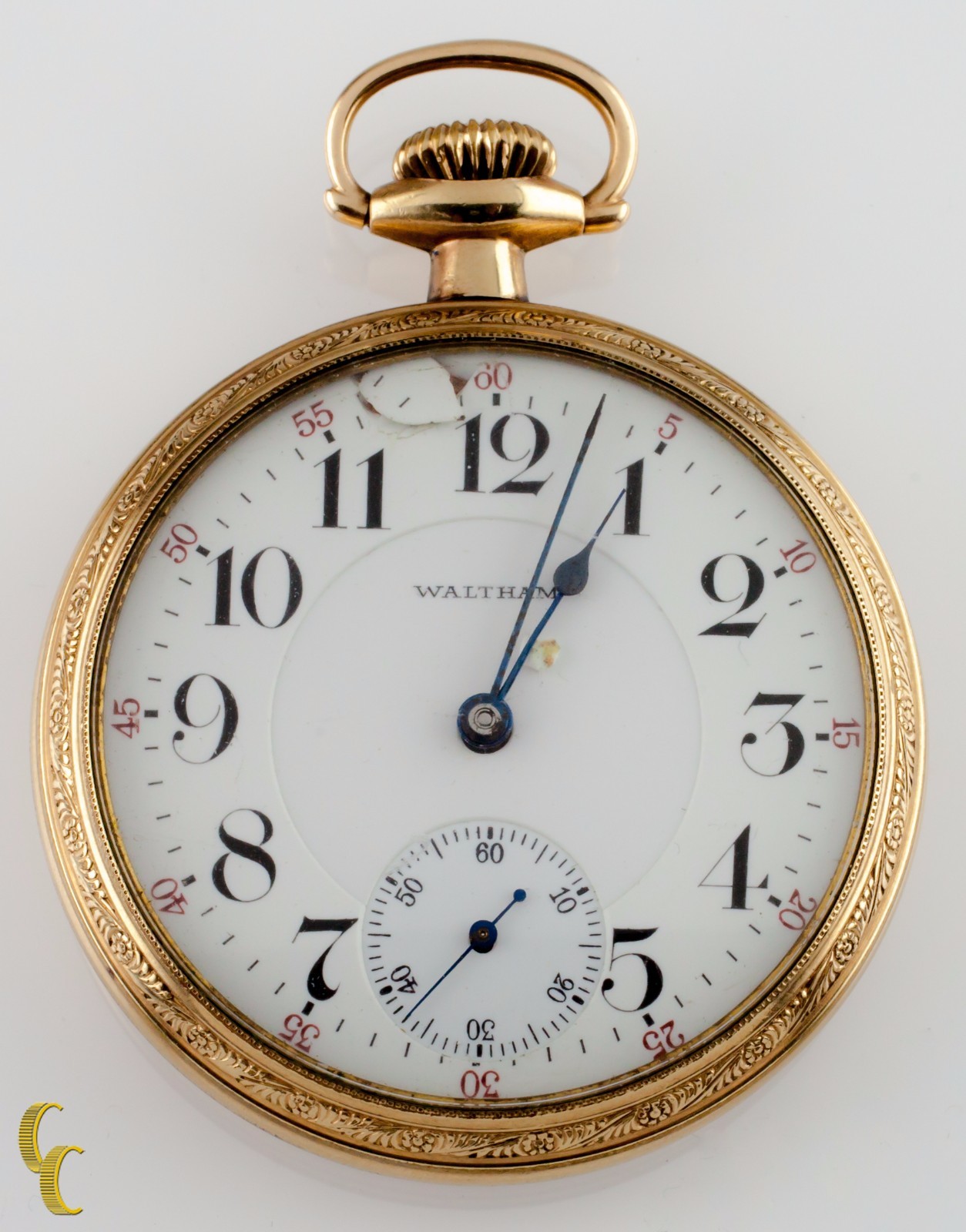 Waltham Open Face Pocket Watch