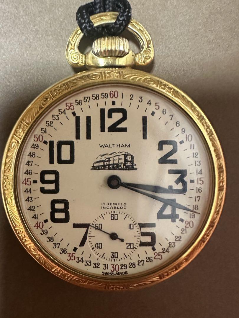 Waltham Railroad Pocket Watch