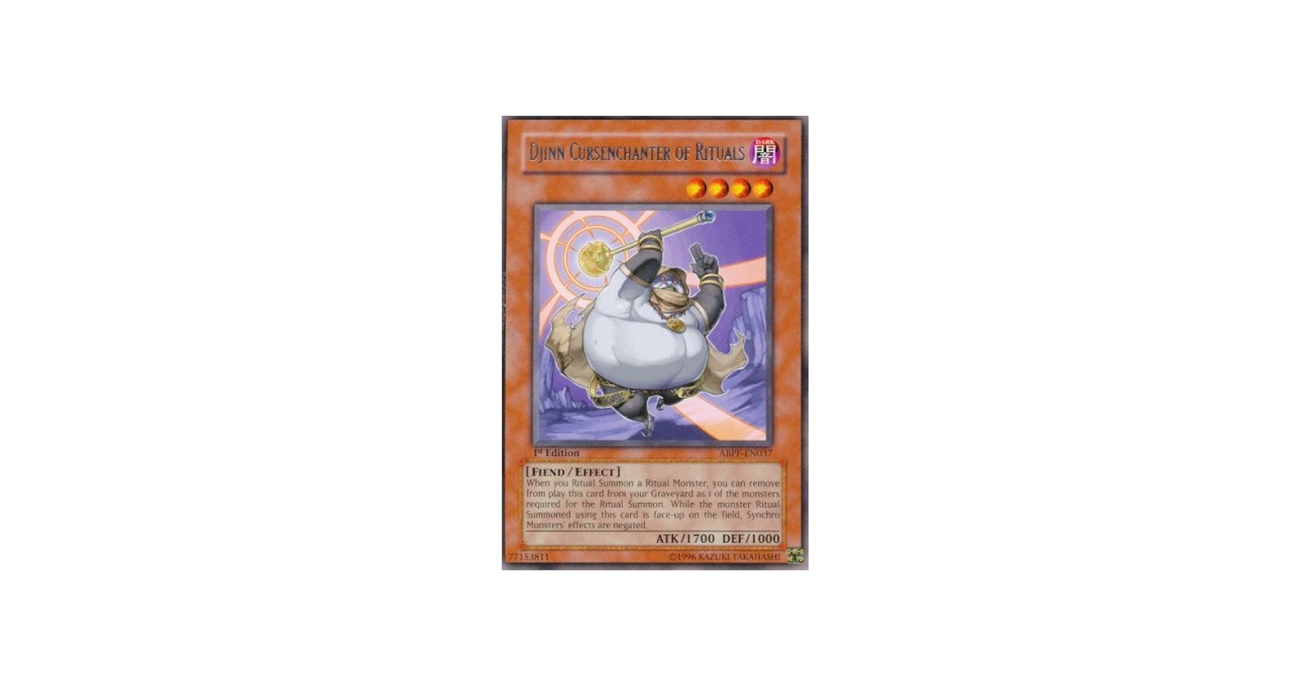 Djinn Cursenchanter of Rituals (Absolute Powerforce)